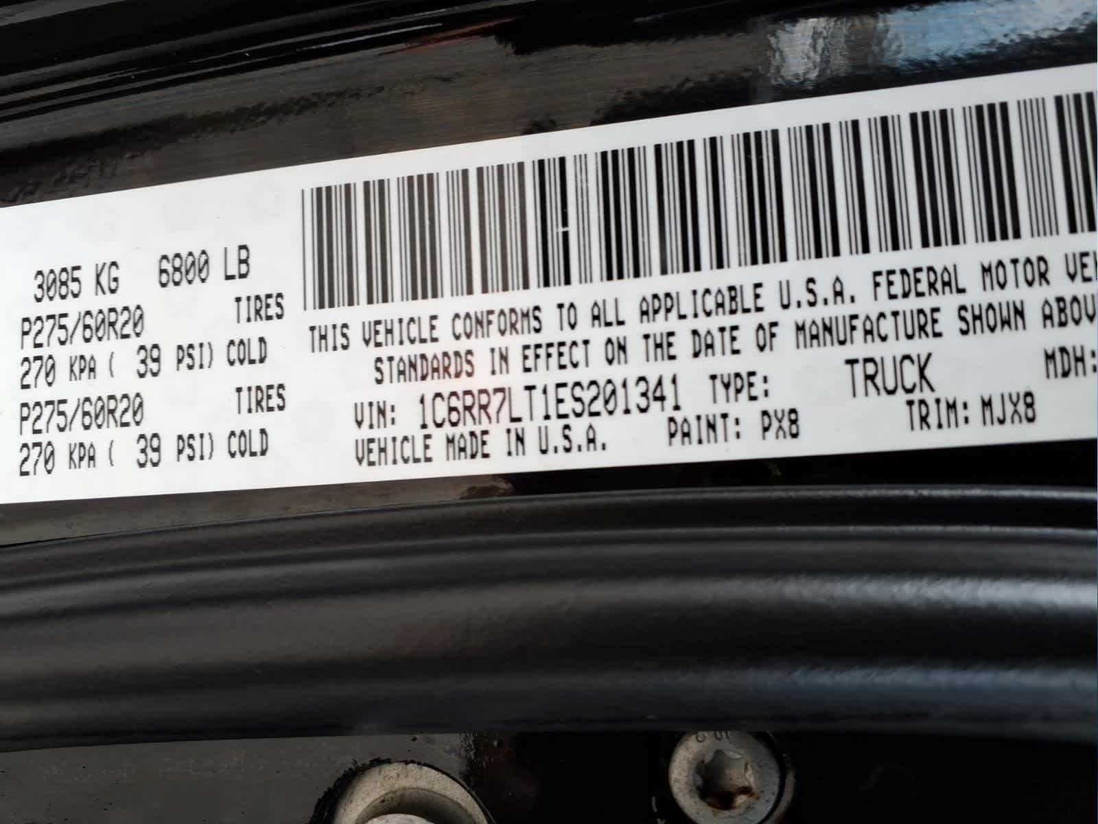 2014 RAM 1500 Big Horn