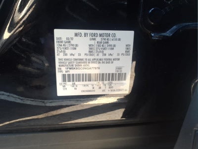 2022 Ford Explorer ST