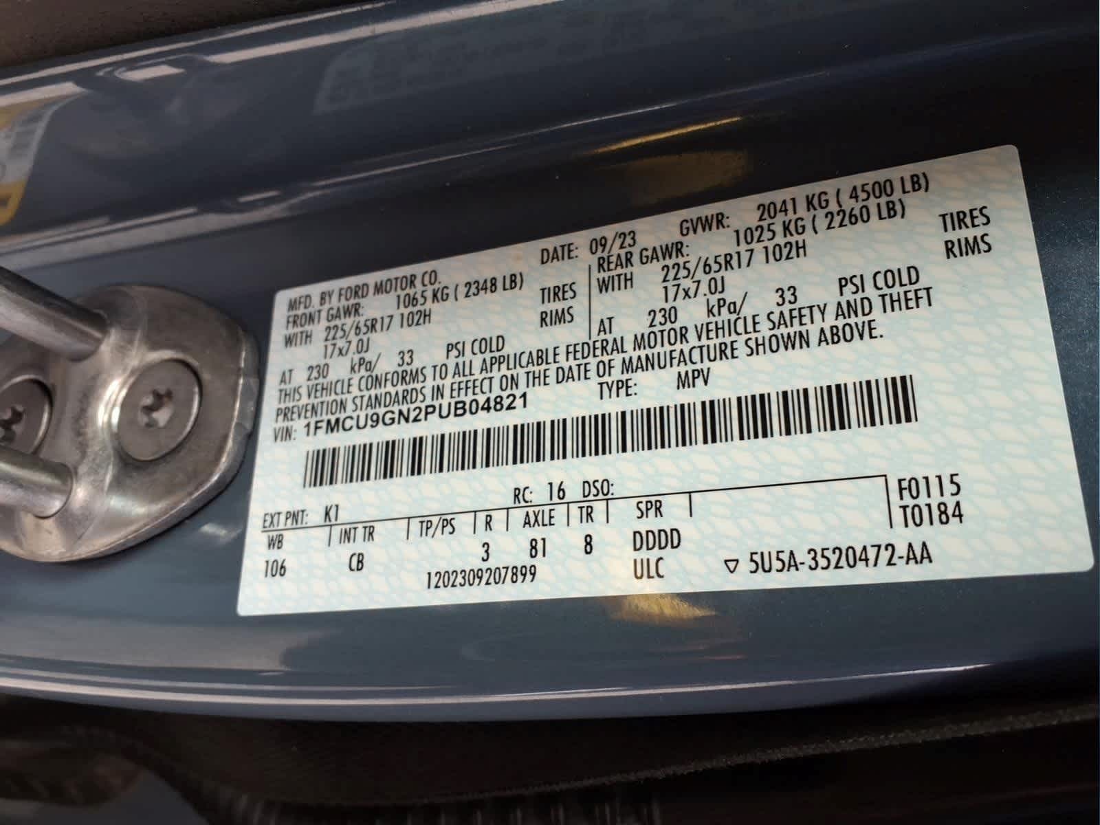 2023 Ford Escape Active