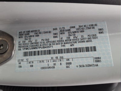 2023 Ford Escape ST-Line