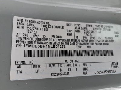 2022 Ford Bronco Big Bend