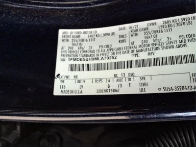 2021 Ford Bronco Base