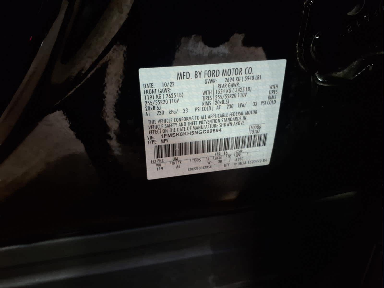 2022 Ford Explorer ST-Line