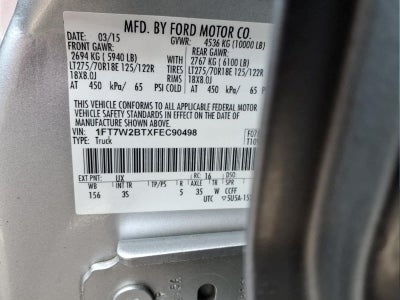 2015 Ford Super Duty F-250 Pickup XLT