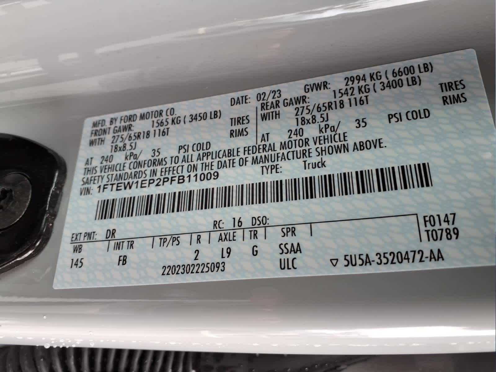 2023 Ford F-150 XLT