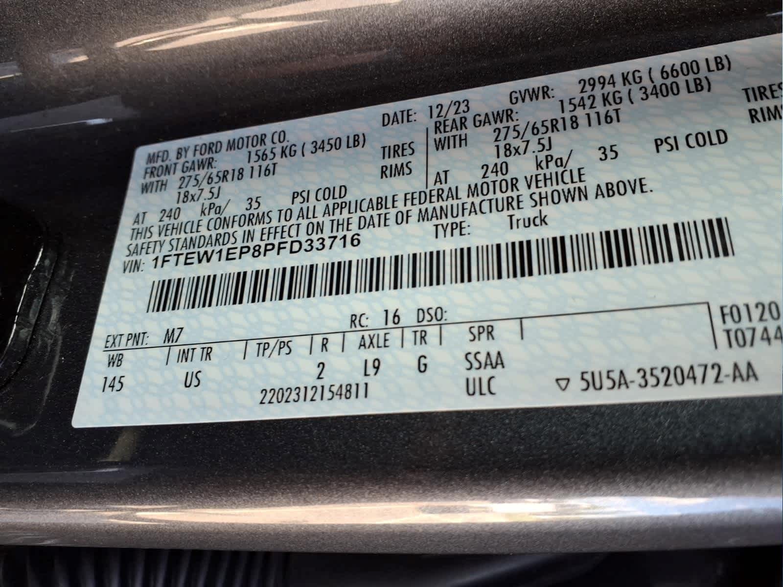 2023 Ford F-150 XLT
