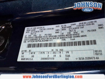 2020 Ford F-150 XLT