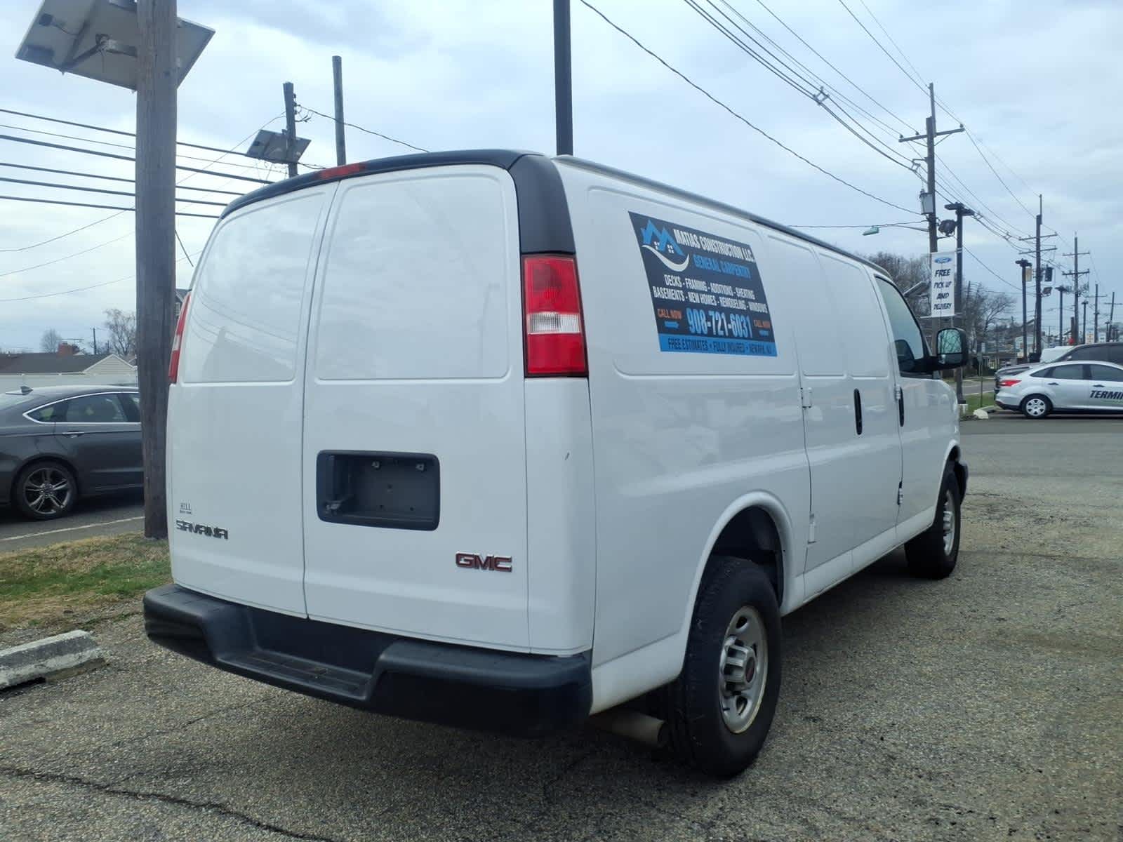 2020 GMC Savana Cargo Van Work Van