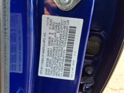 2019 Honda Accord Sedan Sport 1.5T