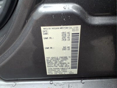2023 Nissan Altima 2.5 SV