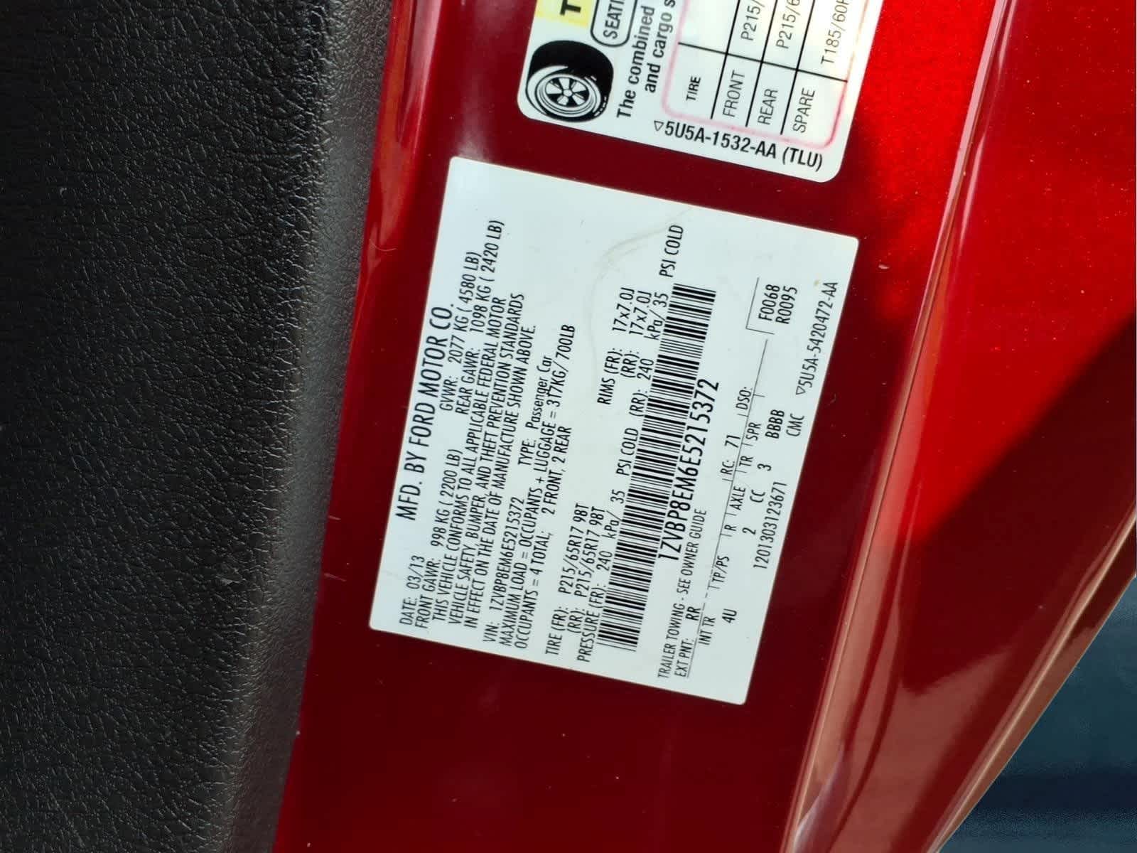 2014 Ford Mustang V6 Premium