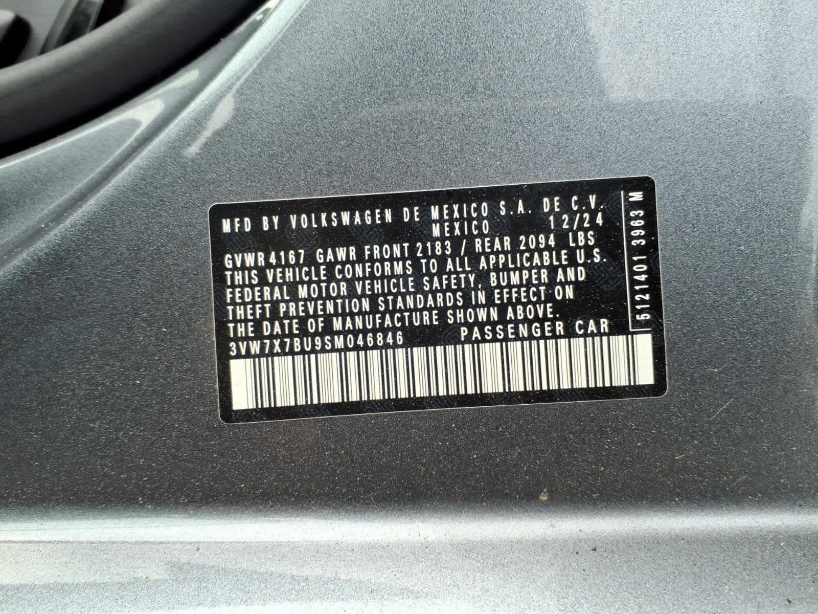 2025 Volkswagen Jetta SE