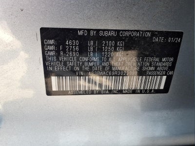 2024 Subaru Legacy Premium