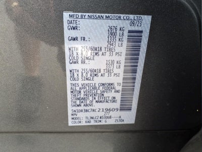 2024 Nissan Pathfinder SV