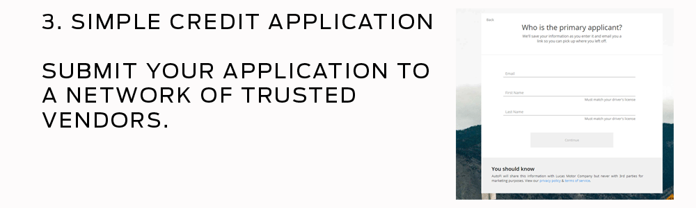 Simple Credit Application